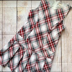 Girls Place Plaid Jumper Size 8